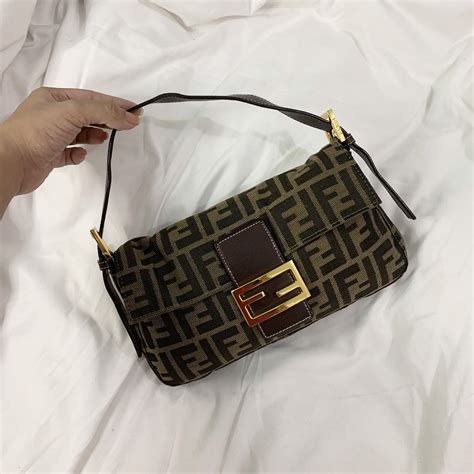 fendi baguette zucca bag